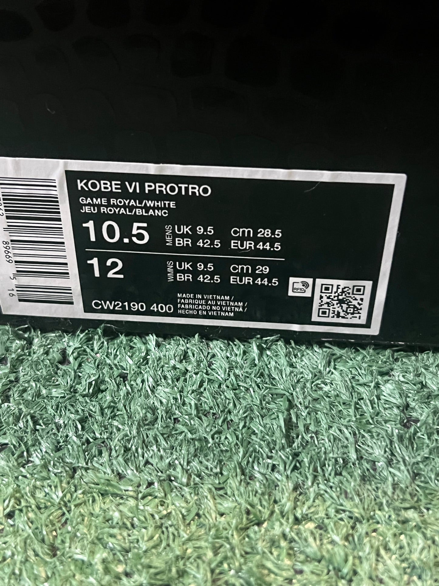 Nike Kobe 6 IV Dodgers size 10.5men/12women
