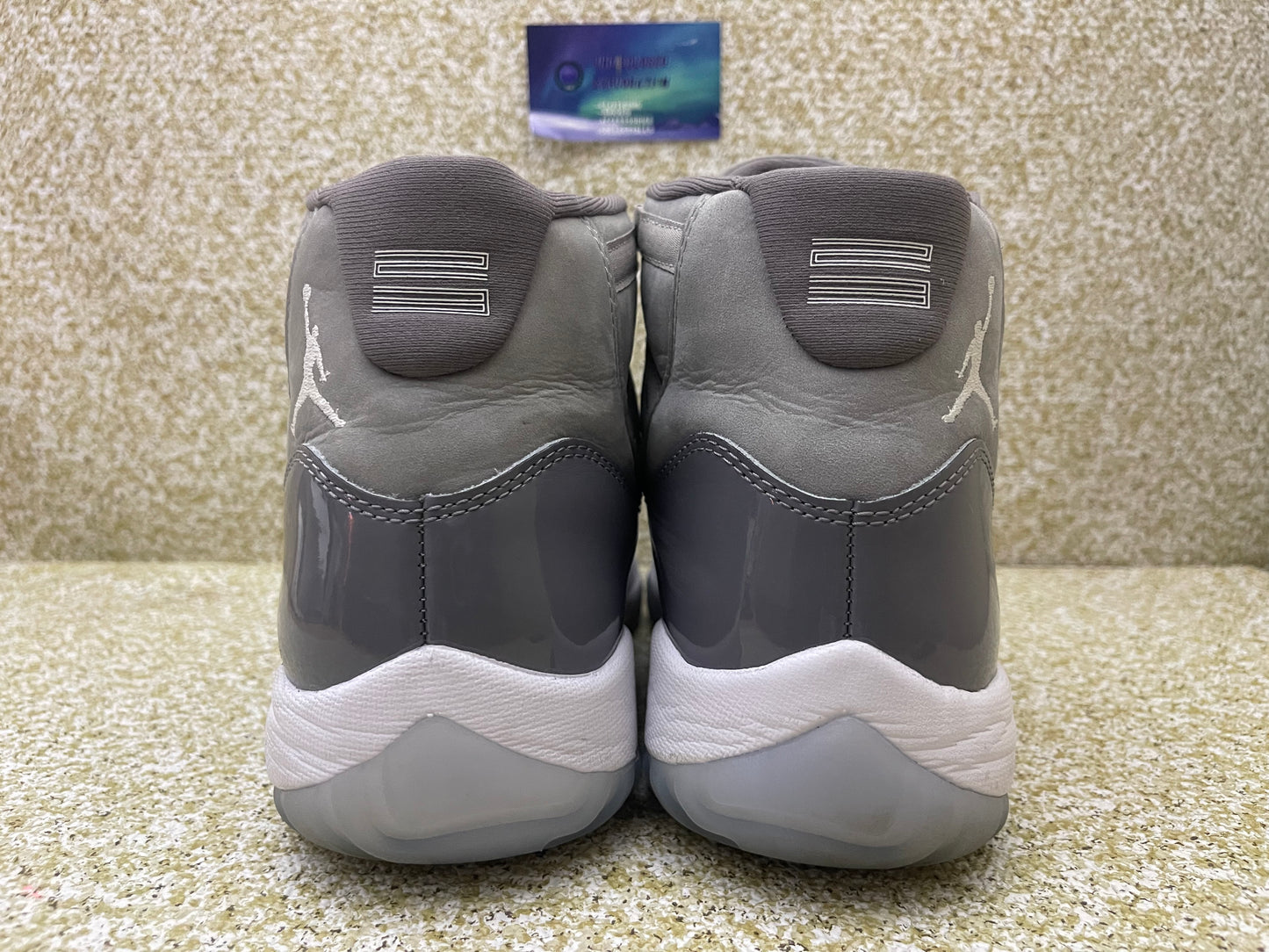 Jordan 11 Cool Grey 10 Men/11.5 Women “Preowned”