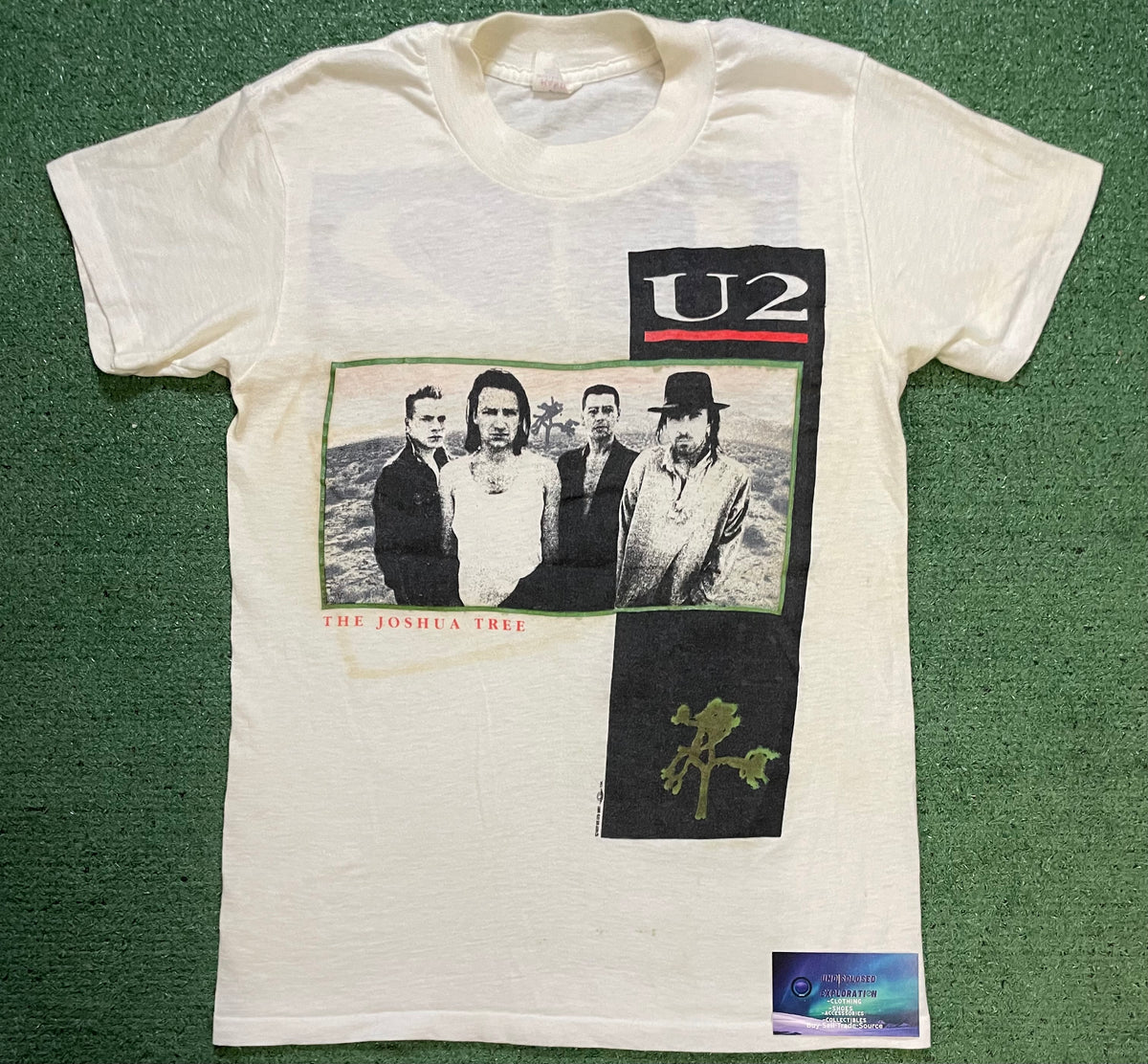 Vintage 1980s U2 Joshua Tree tee