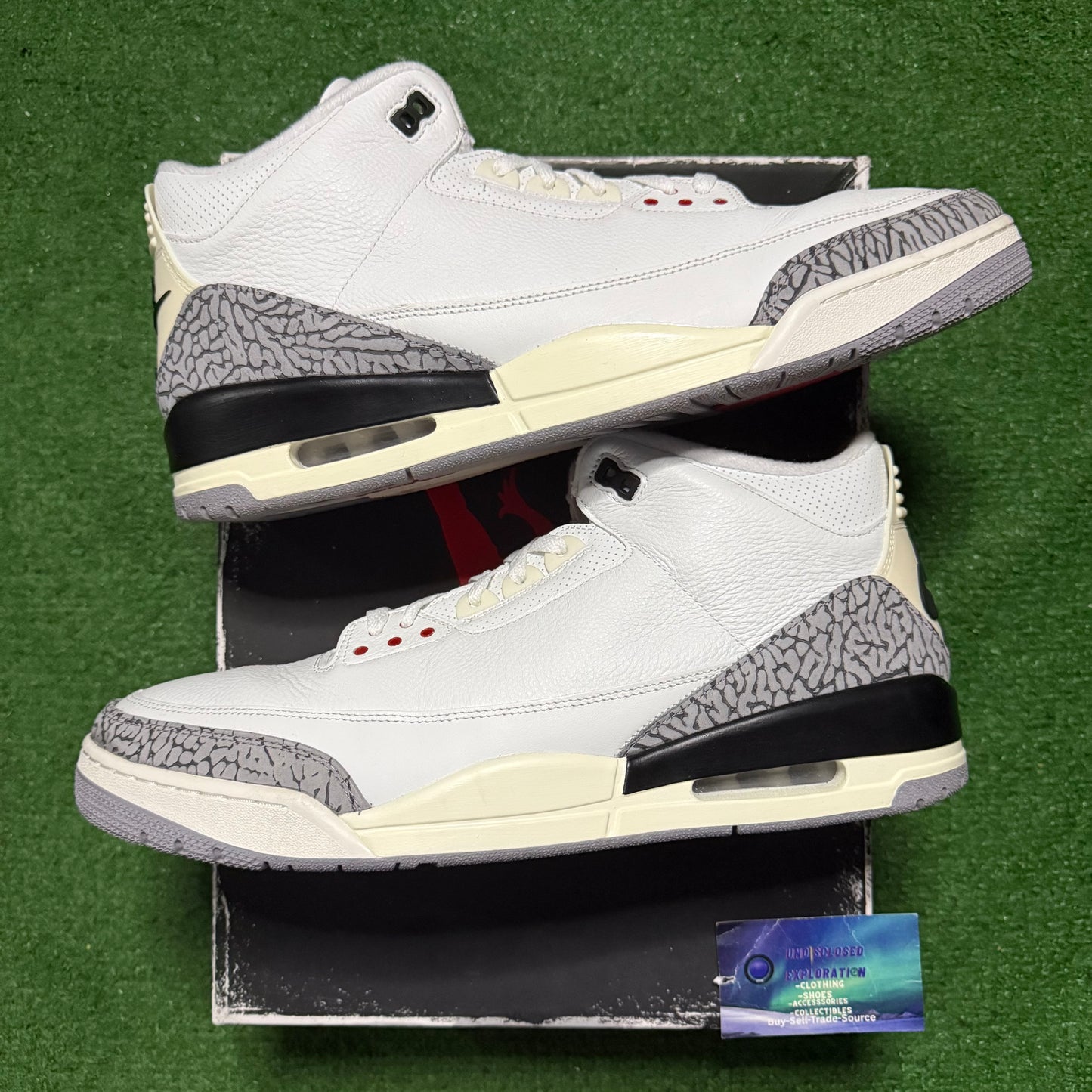 Jordan 3 White Cement 16 Men “Preowned”