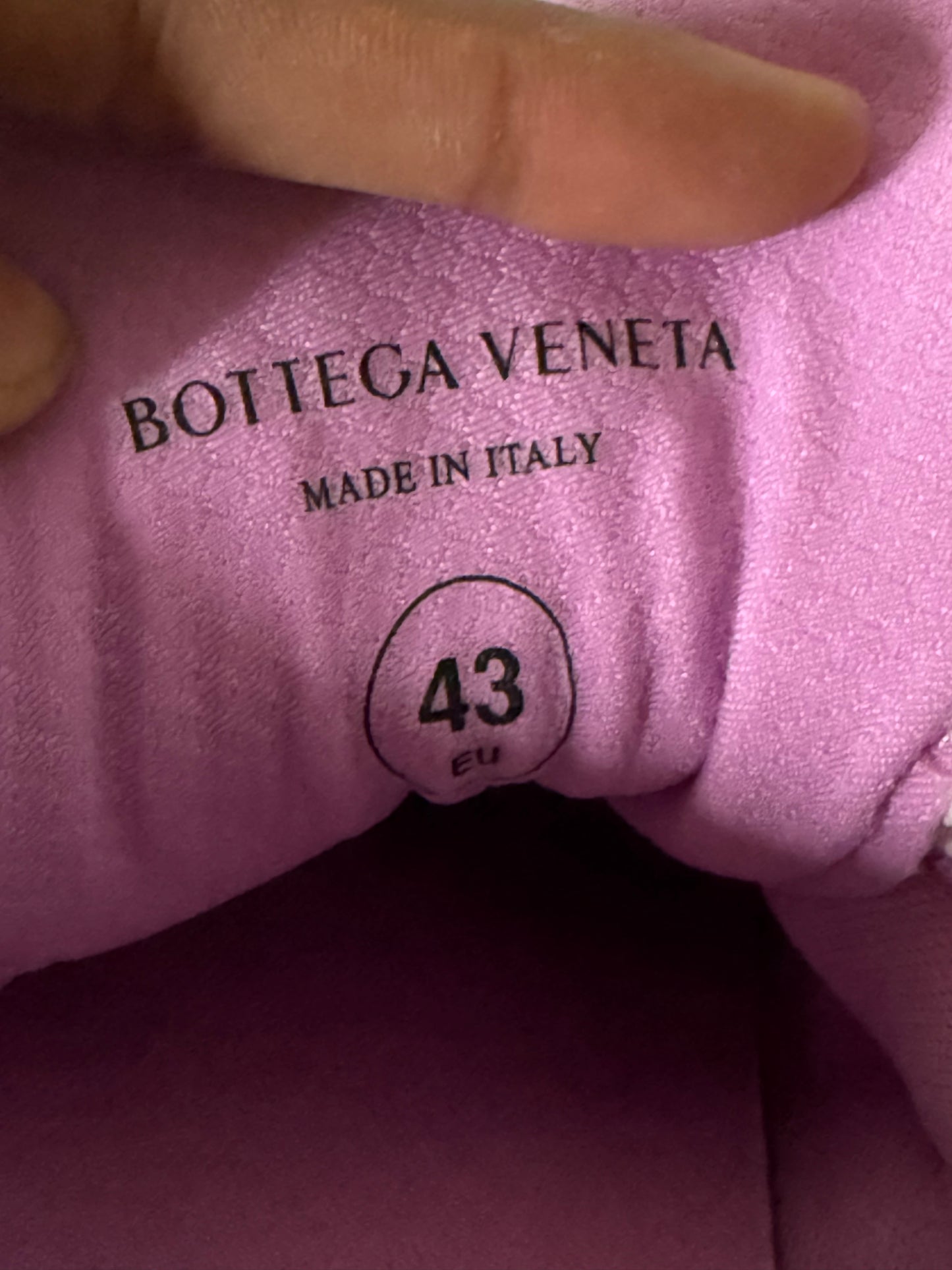 Bottega Veneta Orbit Sneaker Gloss Silver 10 Men/11.5 Women “Preowned”