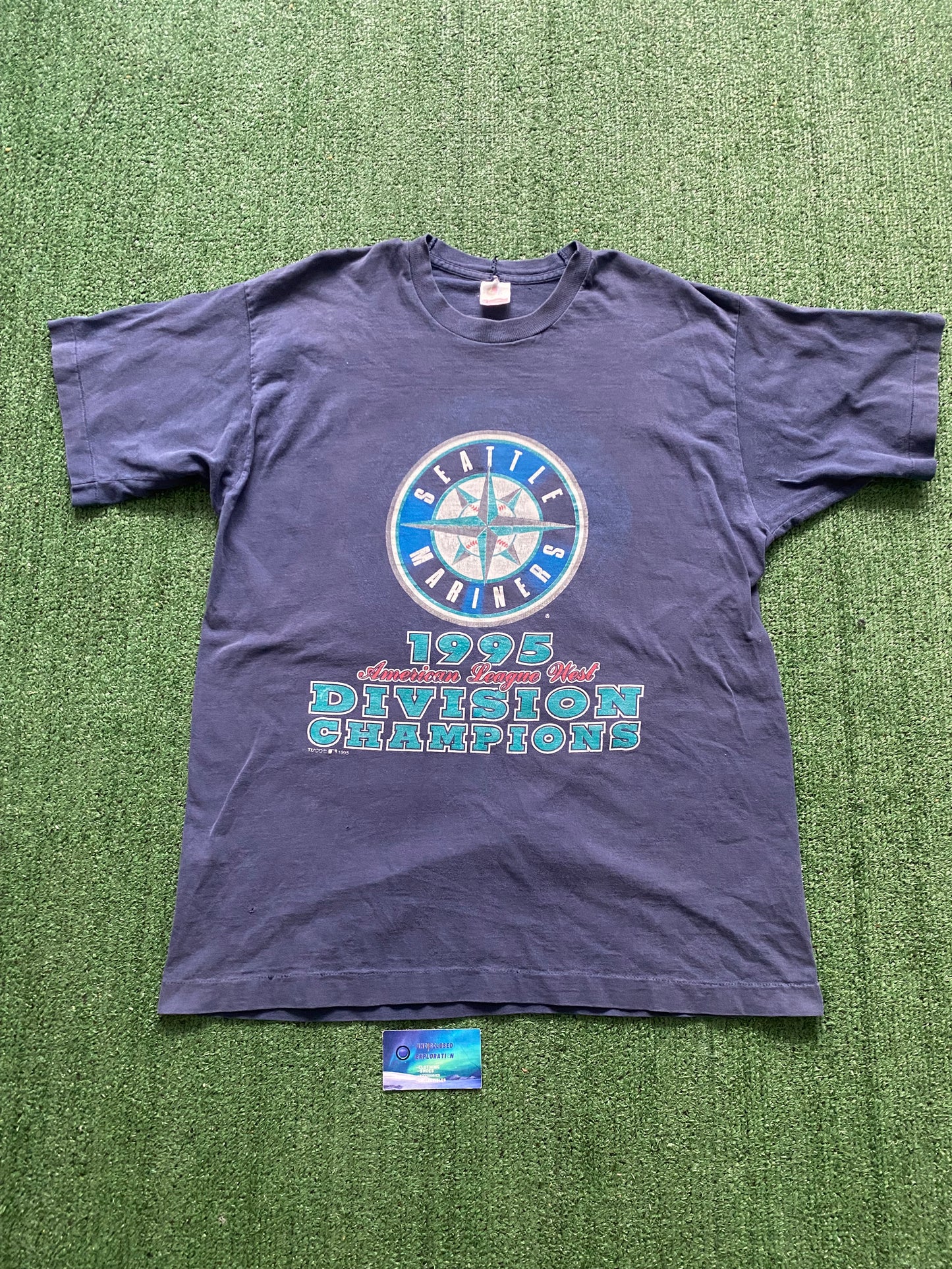 Vintage Seattle Mariners 1995 division champions T-shirt