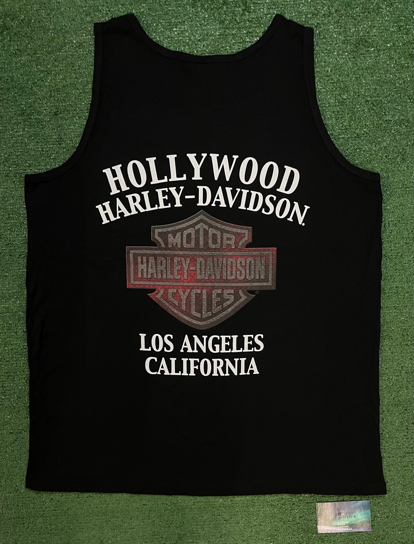 Vintage 1990s Harley Davidson Eagle Los Angeles California tank top