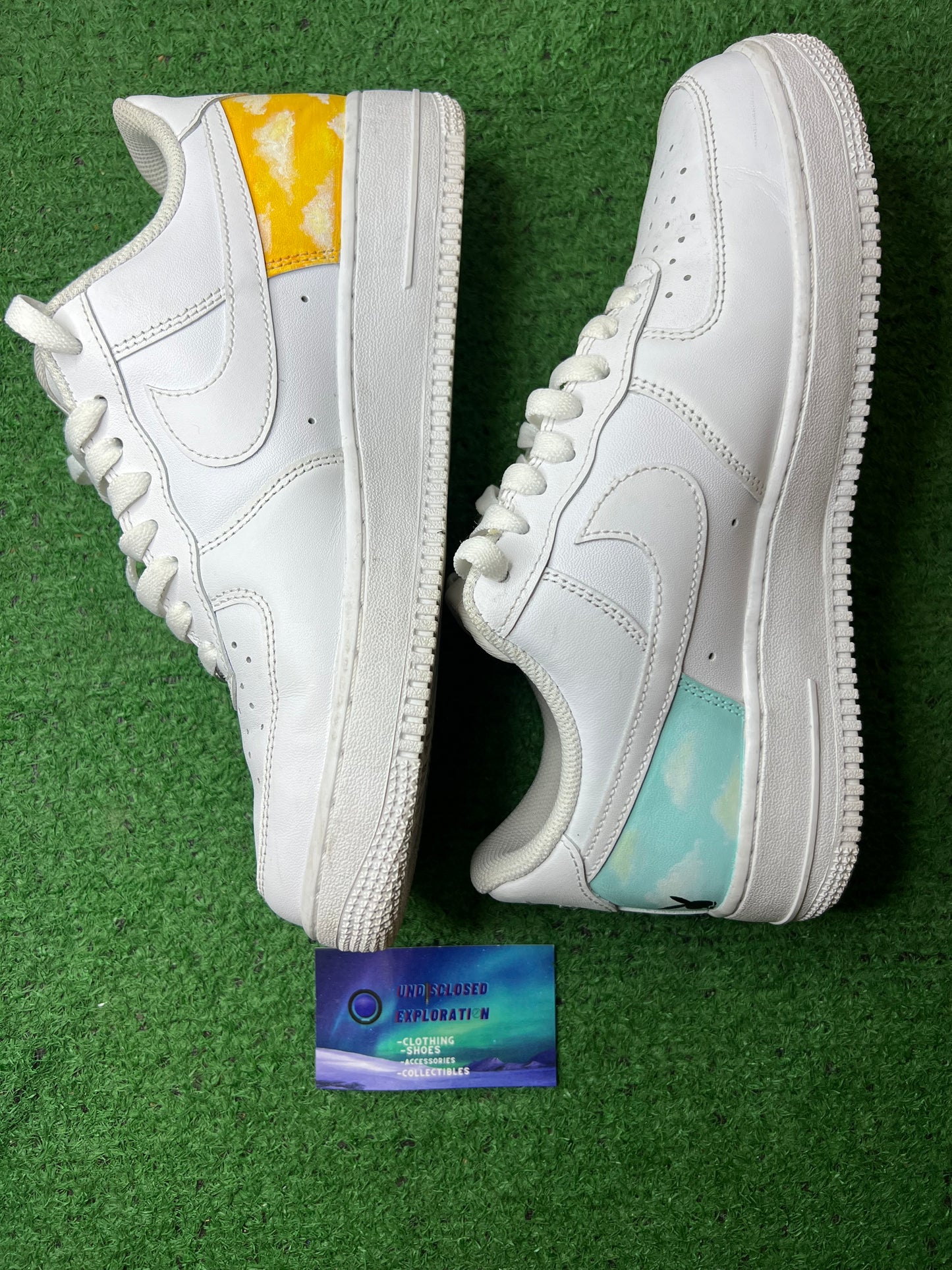 Nike Air Force 1 low painted size 8men/9.5women
