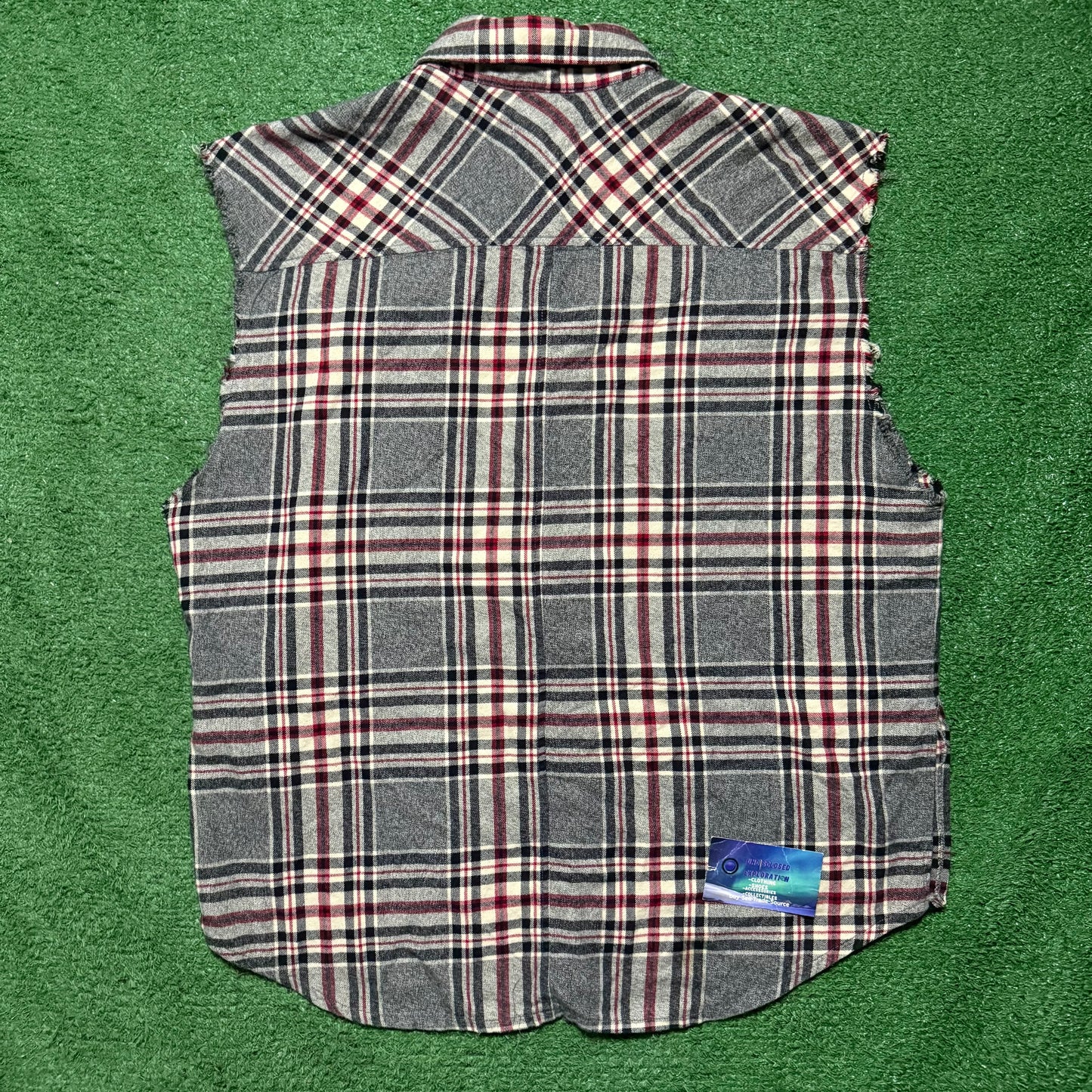 Fear of God Essentials Sleeveless Flannel Shirt