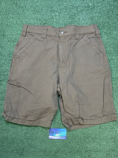 Carhartt carpenter olive shorts