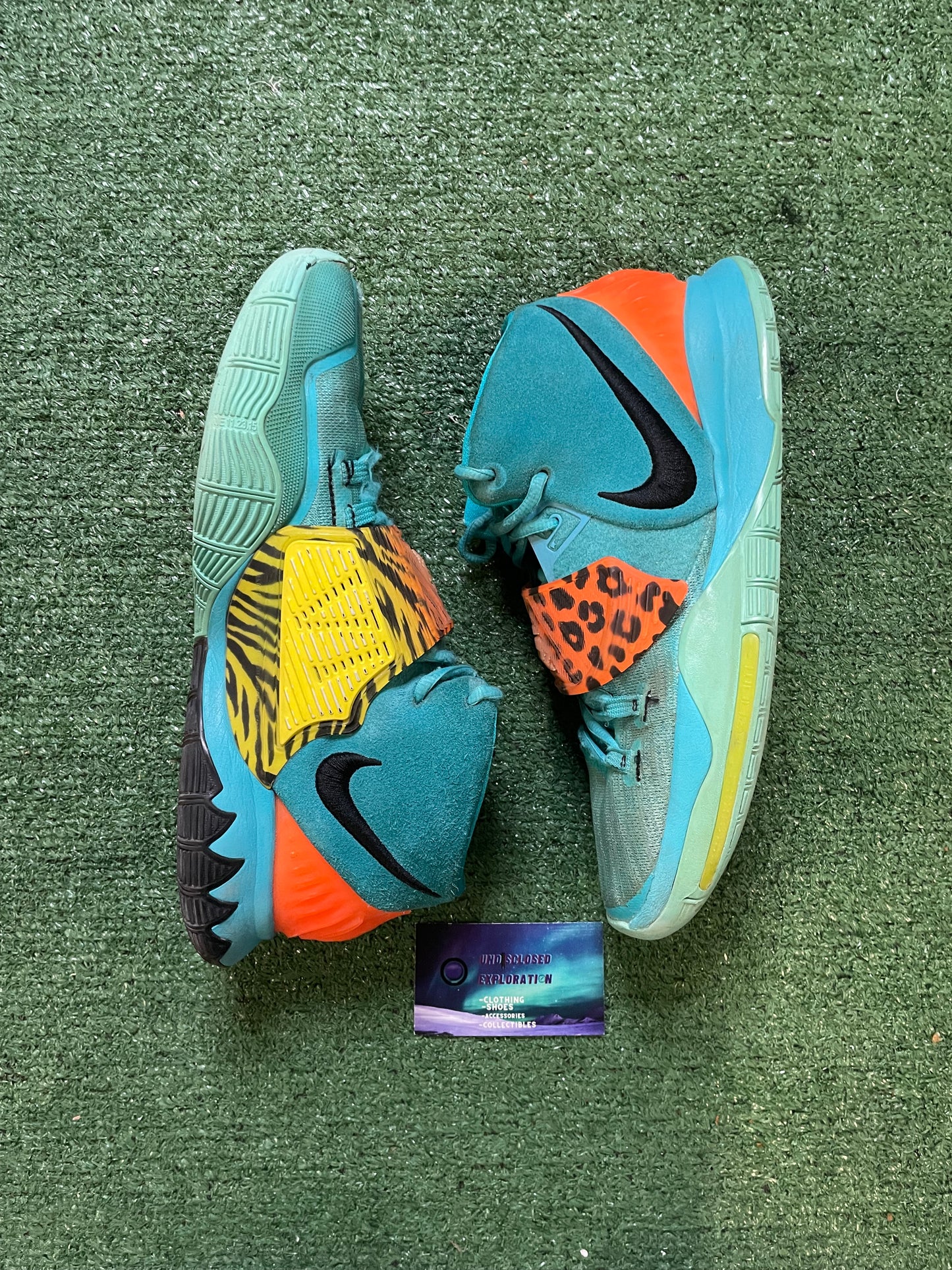 Nike Kyrie 6 oracle aqua size 9.5men/11women