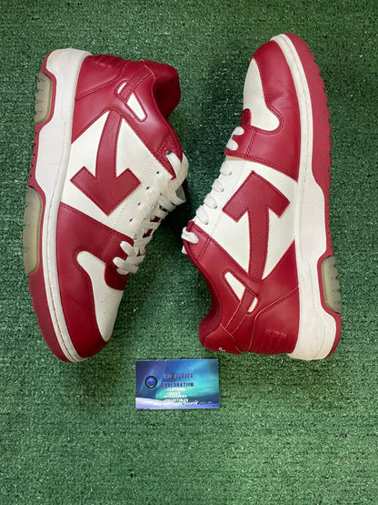 Off White out of office white & red size 10men/11.5women(EU 43)