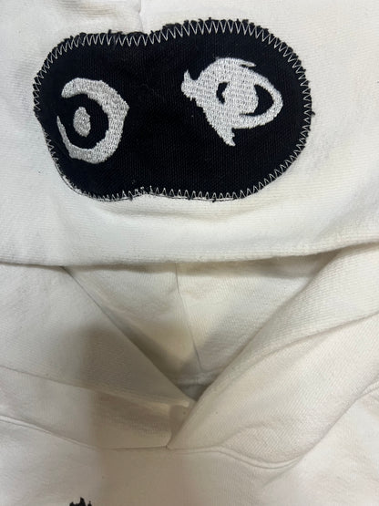 Ken Carson A great chaos white pullover vamp  hoodie