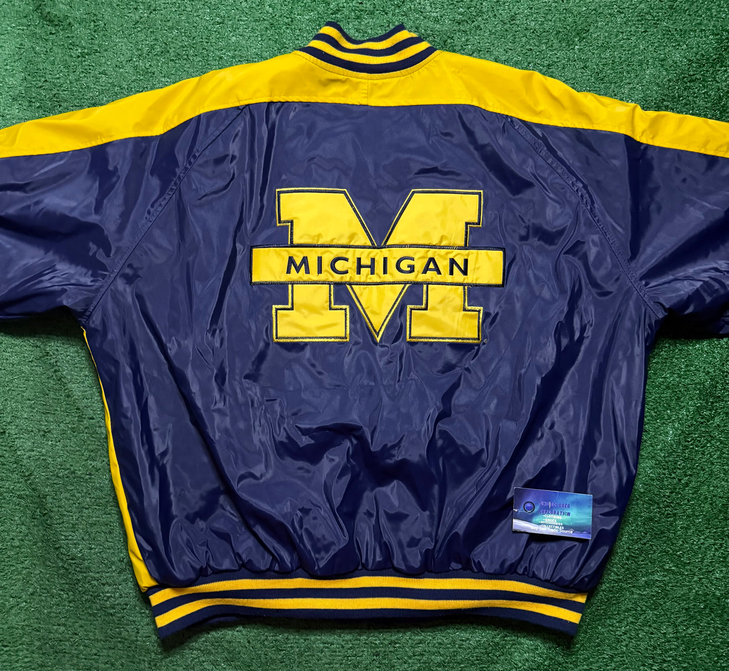 Vintage Y2K Michigan Wolverines Jackeg