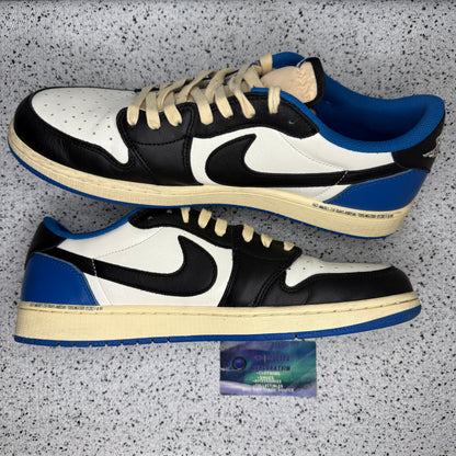 Jordan 1 Low Travis Scott Fragment 12 Men “Preowned”