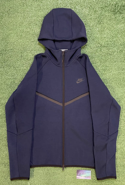 Nike tech fleece navy blue sweatsuit