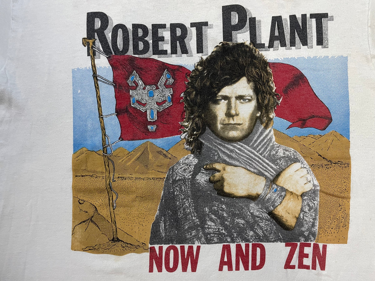 Vintage 1988 ROBERT PLANT Now and Zen Tour tee