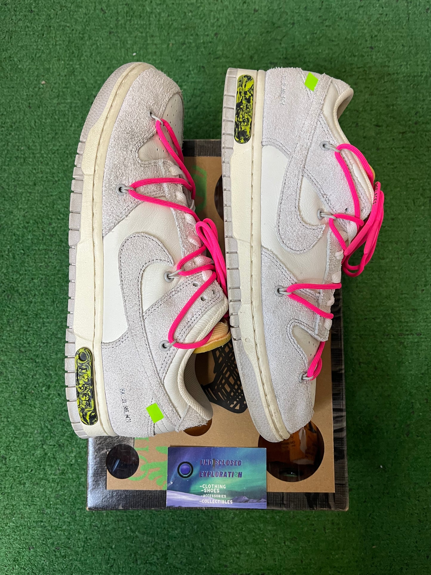 Nike Off white dunk lot 17 of 50 size 11men/12.5women