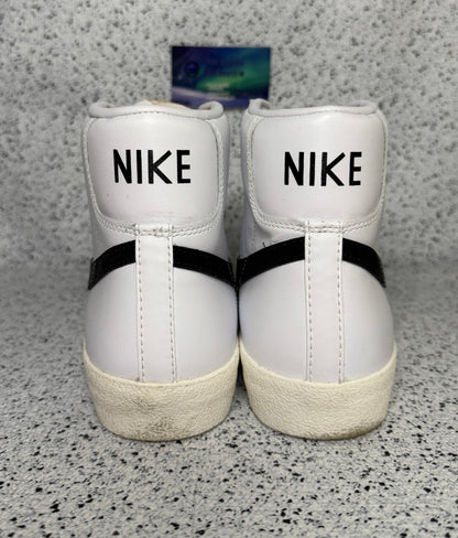Nike Blazer White Black 10 Men/11.5 Women “Preowned”