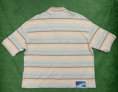 Kapital Striped Short Sleeve Polo