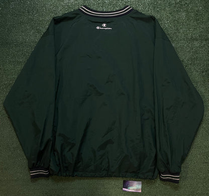 Vintage 1990s Champion pullover green crewneck