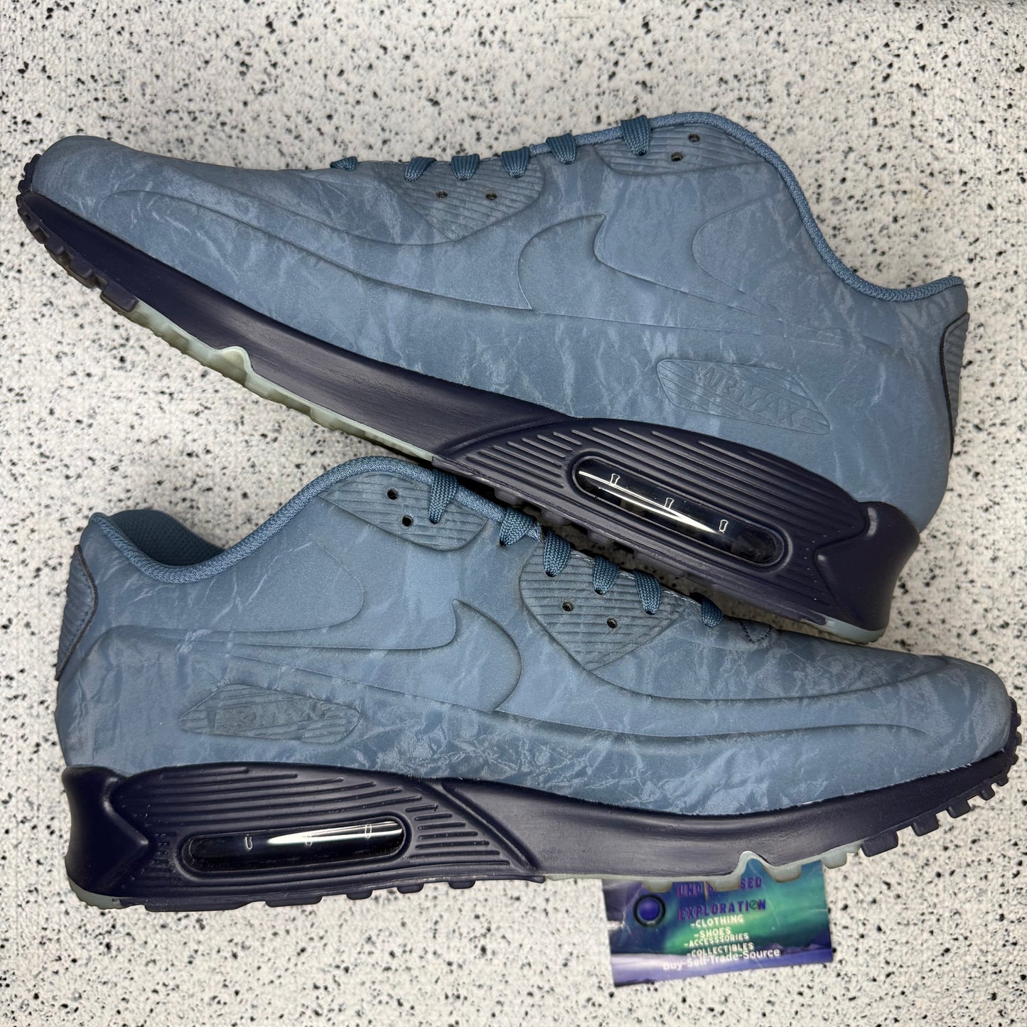 Nike Air Max 90 Thunder Storm 13 Men “Preowned”