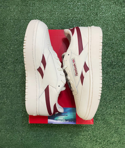 Reebok club C double revenge chalk white burgundy