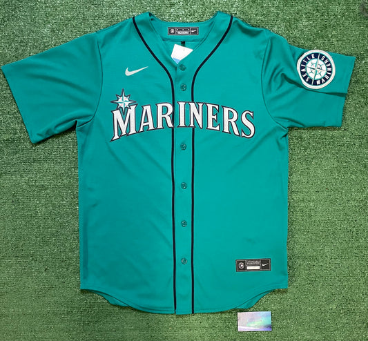 Seattle mariners Nike teal Kyle Lewis jersey