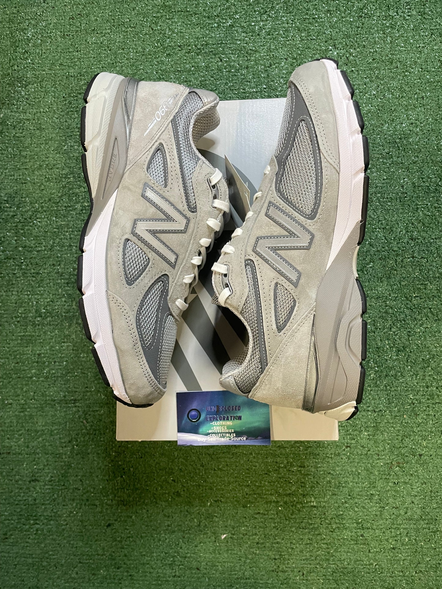 New Balance 990V4 grey silver
