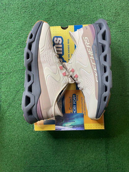 Skechers slip ins glide step Altus natural grey