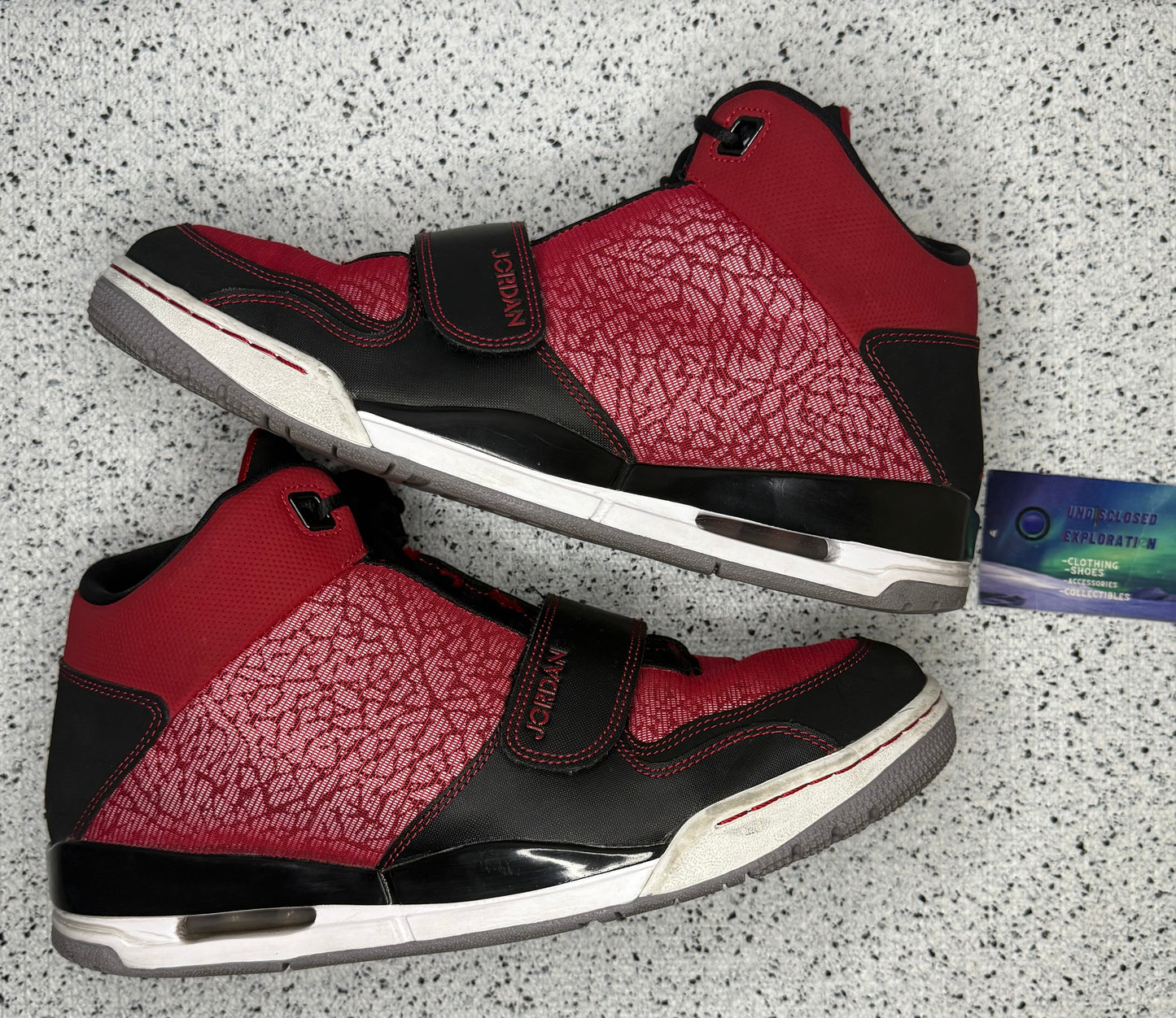 Jordan Flight Club 90s Gym Red 11 Men/12.5 Women “Preowned”