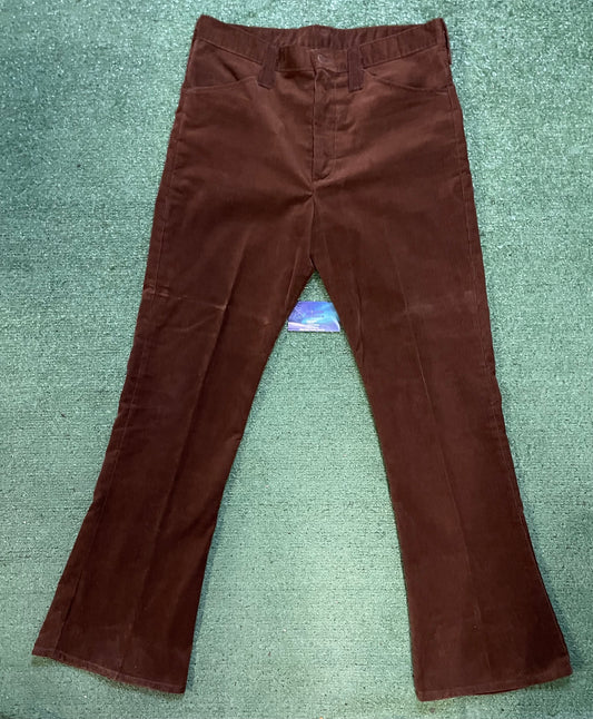 Vintage 1970s Jean joint corduroy bell bottom pants