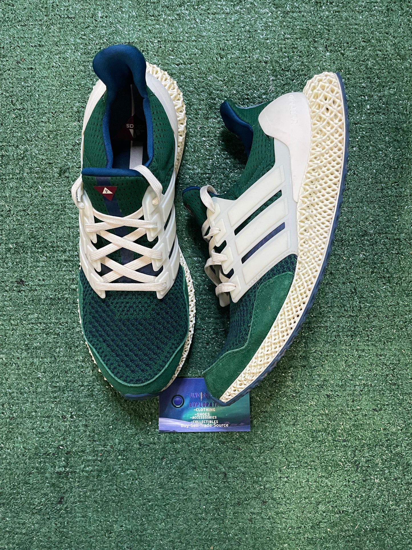Adidas ultraboost 4D X packer shoes consortium green size 10.5men/12women