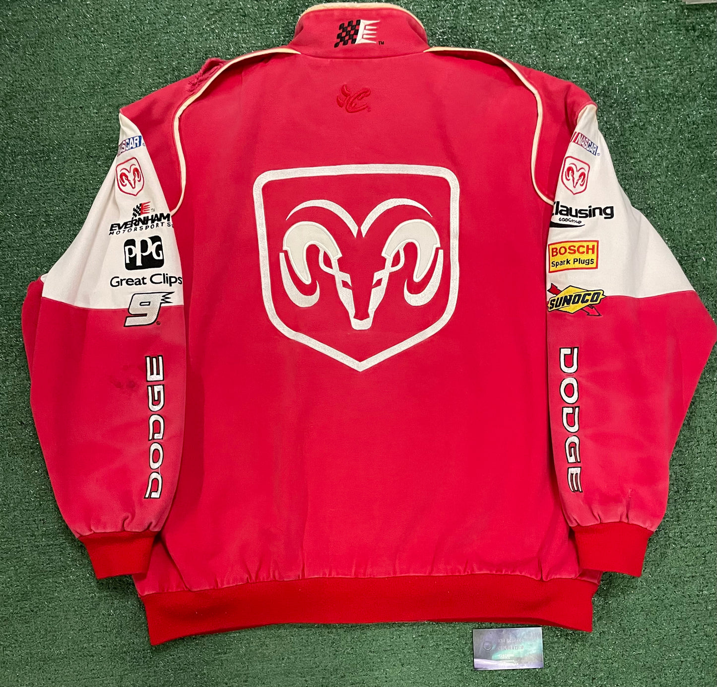 Vintage 1990s Dodge nascar racing jacket