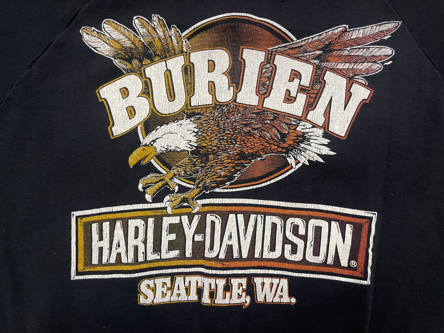 Vintage 80s Harley Davidson Crewneck