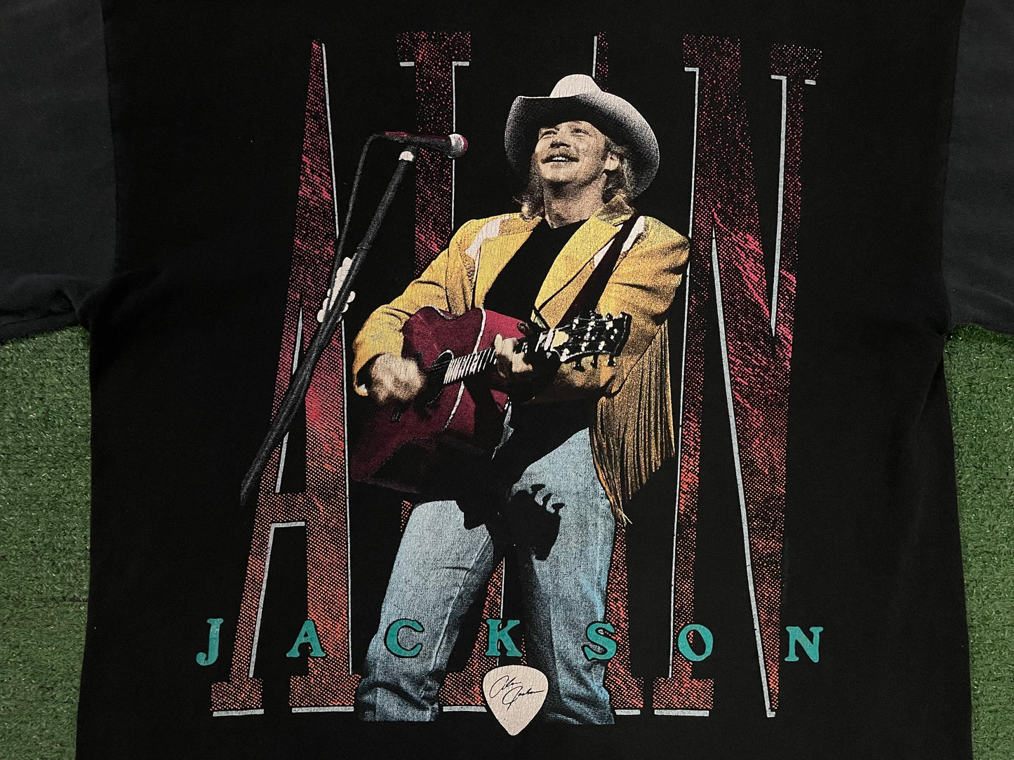 Vintage 1990s Alan Jackson on tour tee