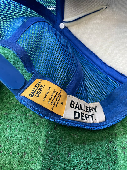 Gallery Dept blue and yellow trucker hat