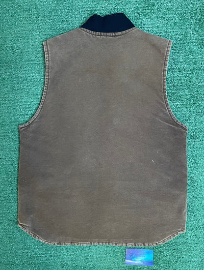 Vintage Carhartt dark brown vest