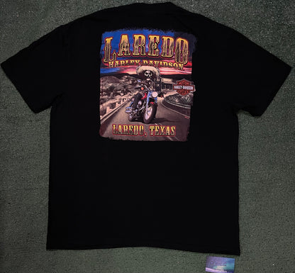 Vintage Harley Davidson eagle Texas tee