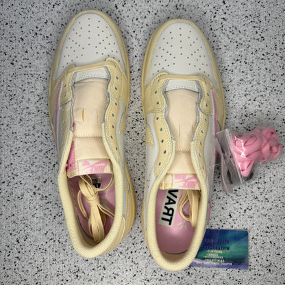 Jordan 1 Low Travis Scott Shy Pink