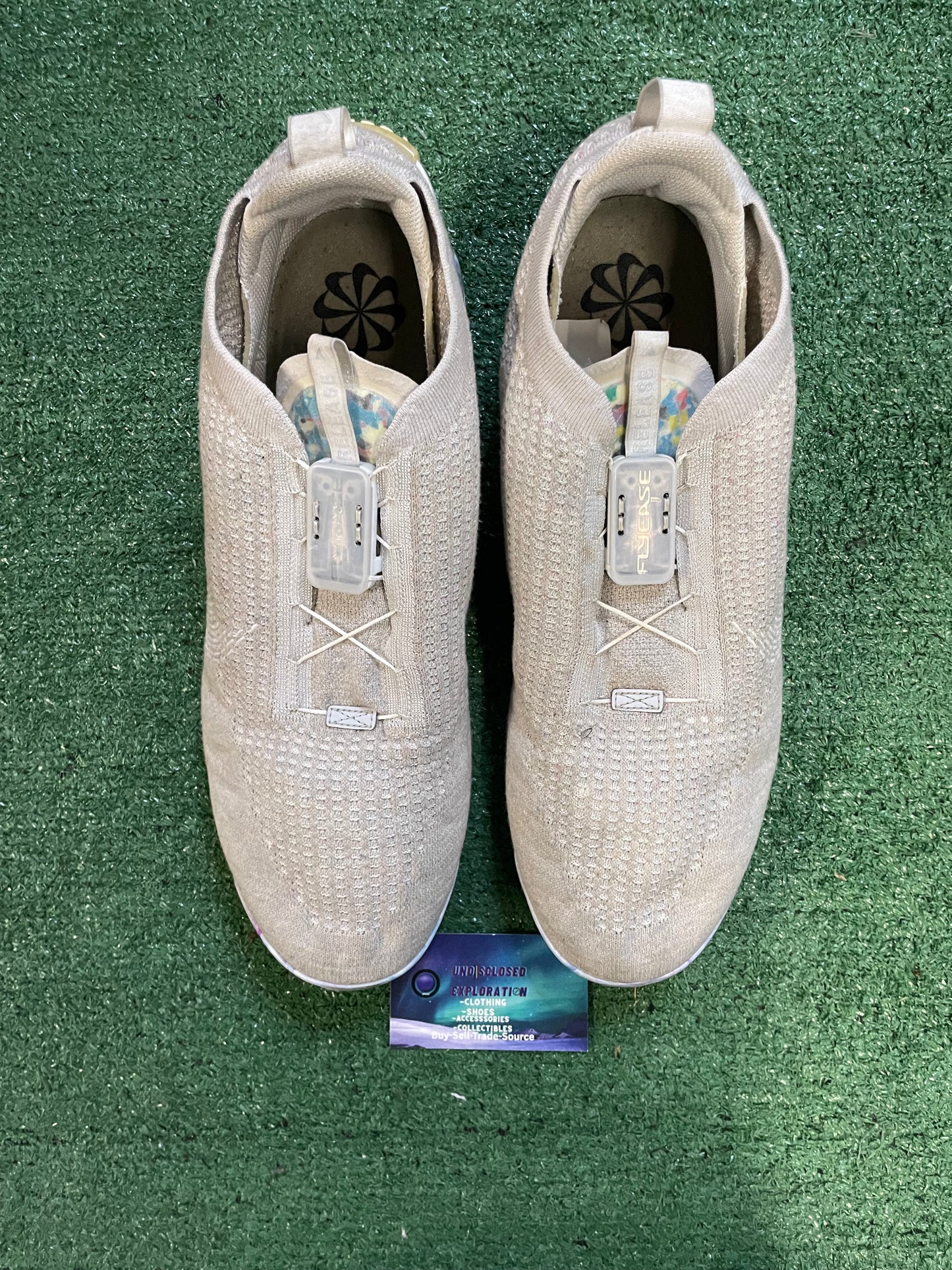 Nike vapormax 2020 flyknit summit white size 15men/16.5women