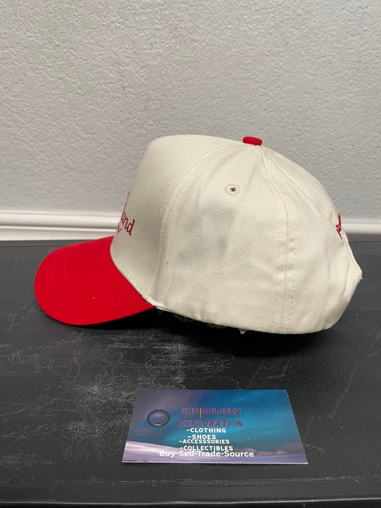 McDonaldland cream & red hat