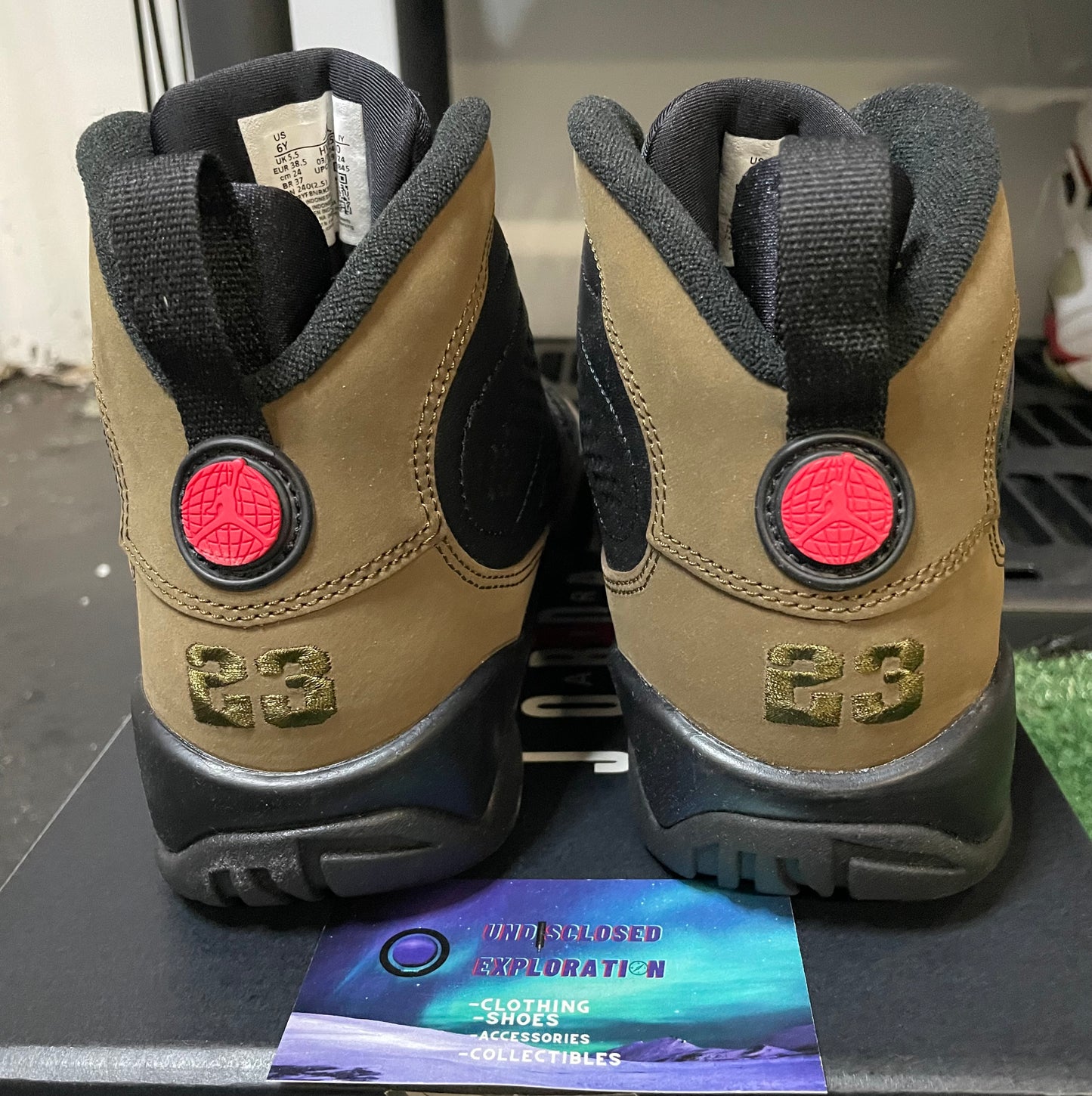 Air Jordan 9 olive 2024