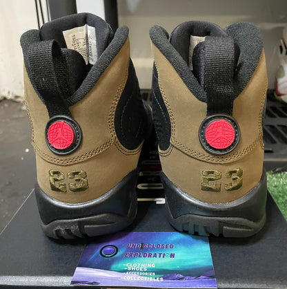 Air Jordan 9 olive 2024