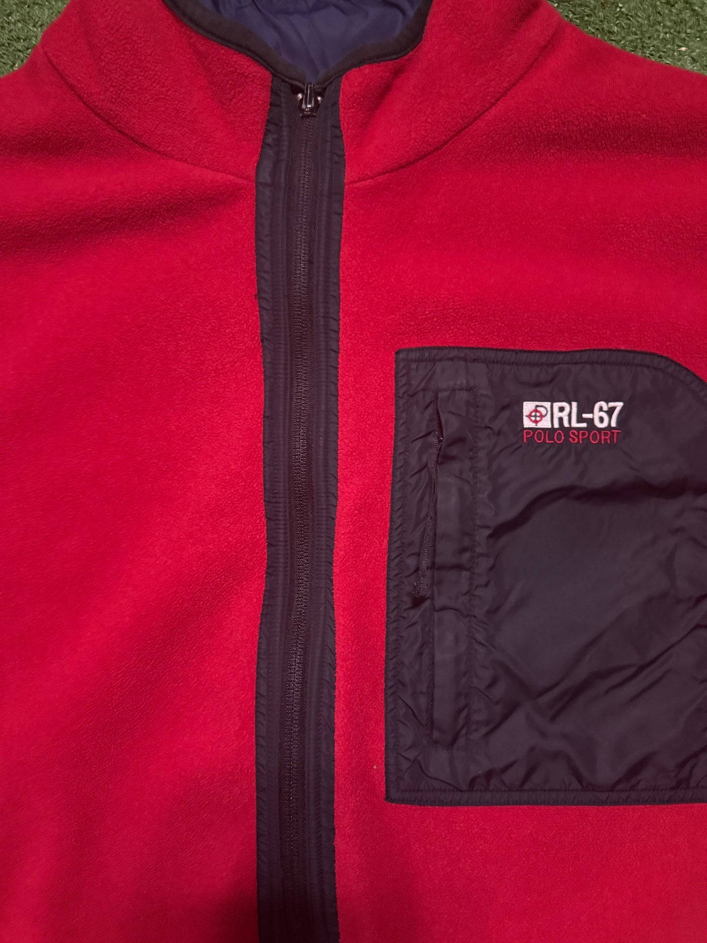 Vintage Polo Ralph Lauren Sport Reversible Jacket