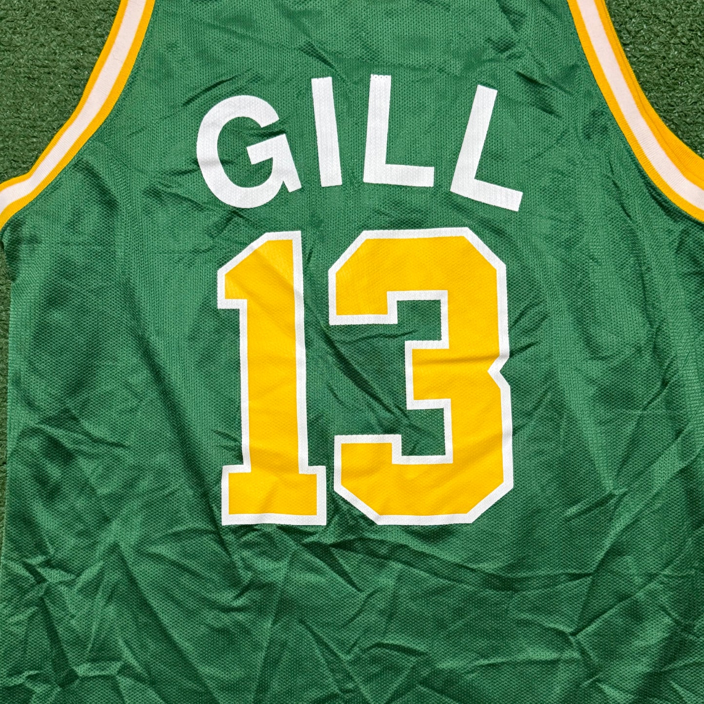 Vintage Seattle SuperSonics Kendall Gill Jersey
