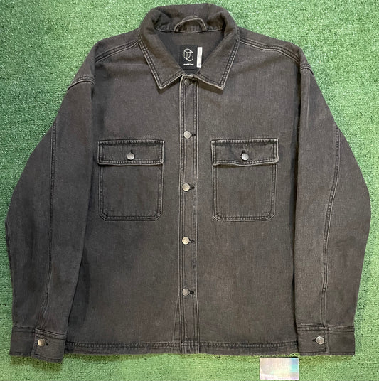 Original Use black denim button up