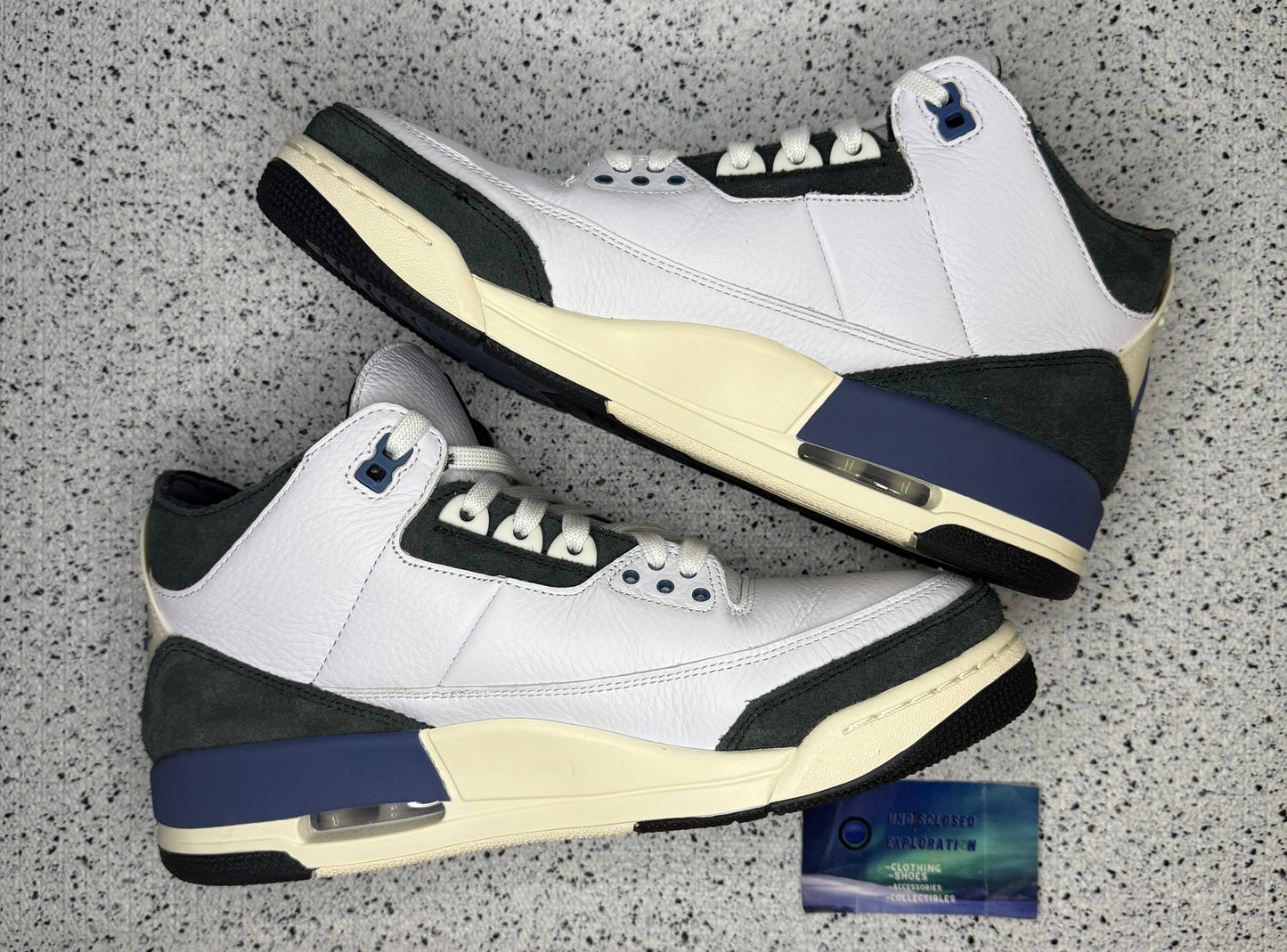 Jordan 3 A Ma Maniere Diffused Blue 10 Men/11.5 Women “Preowned”
