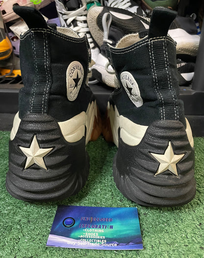 Converse run star motion black gum honey 10.5men/12women
