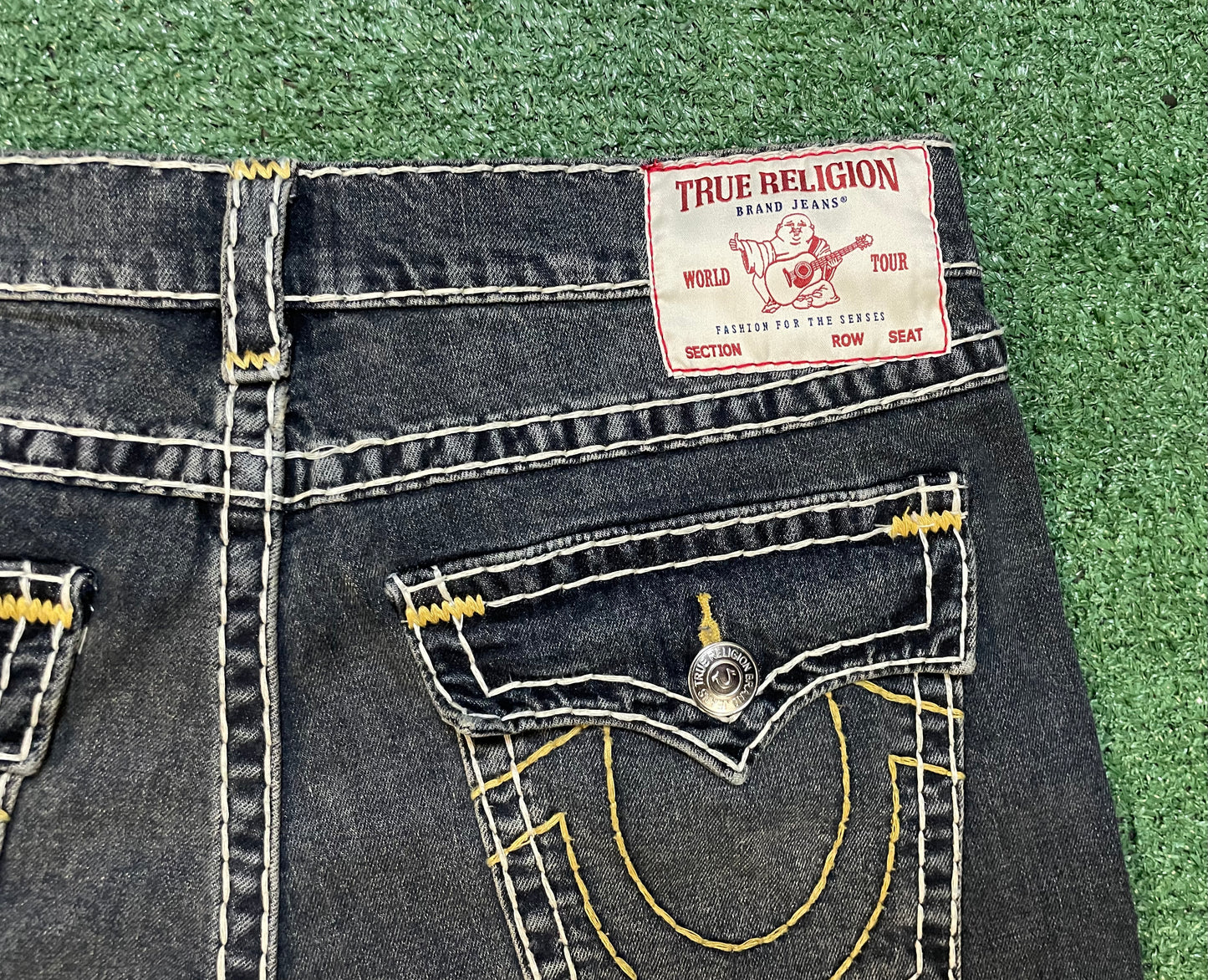 True Religion Ricky T dark wash jeans