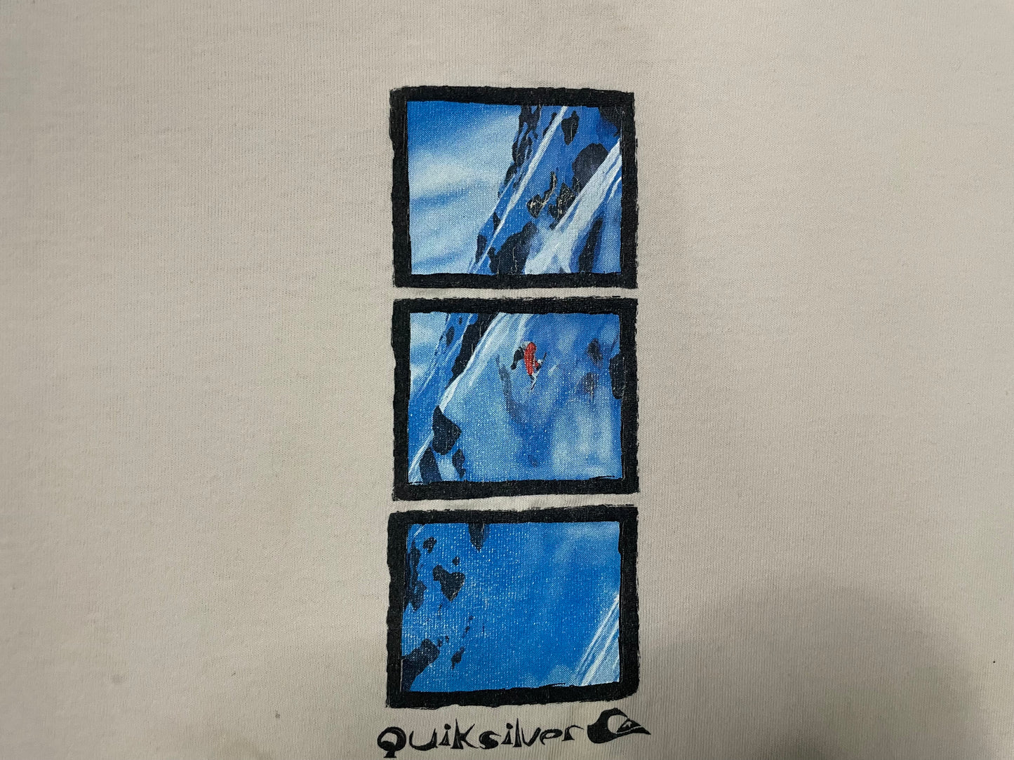 Vintage 1990s Quiksilver snowboarding tee