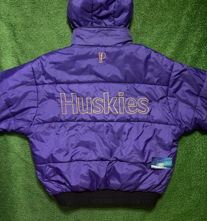 Vintage Washington Huskies Jacket Reversible Pro Player