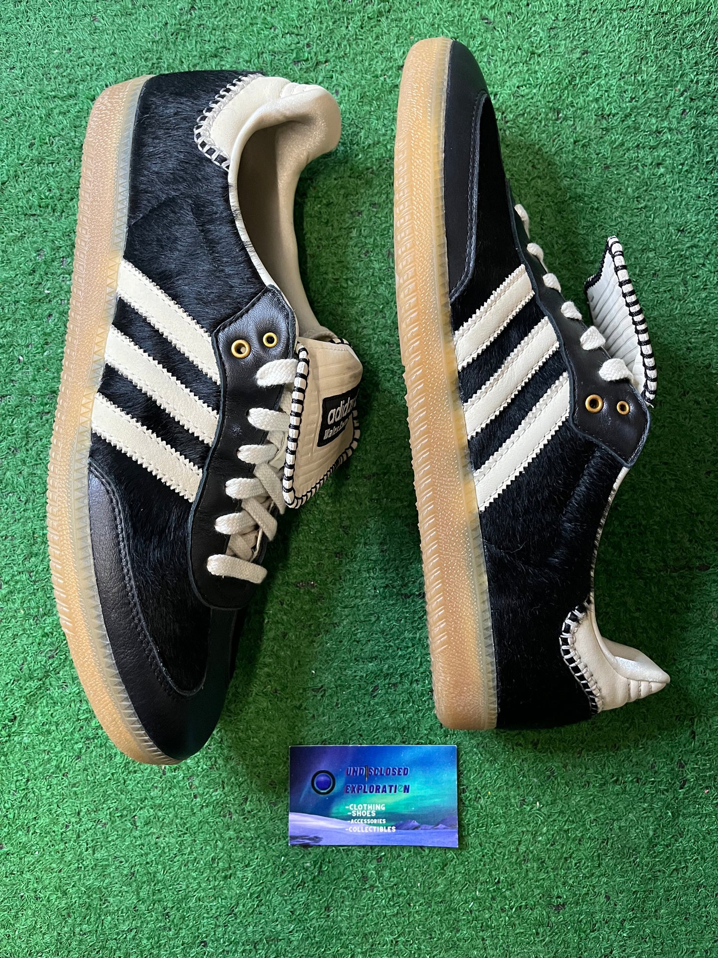 Adidas x Wales Bonner pony hair black size 14men/15.5women