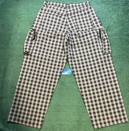 Gv Gallery Raspberry hills plaid cargos